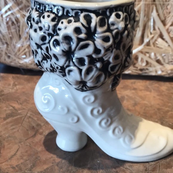 Vintage Victorian ceramic pull on boot collectible - Picture 7 of 12